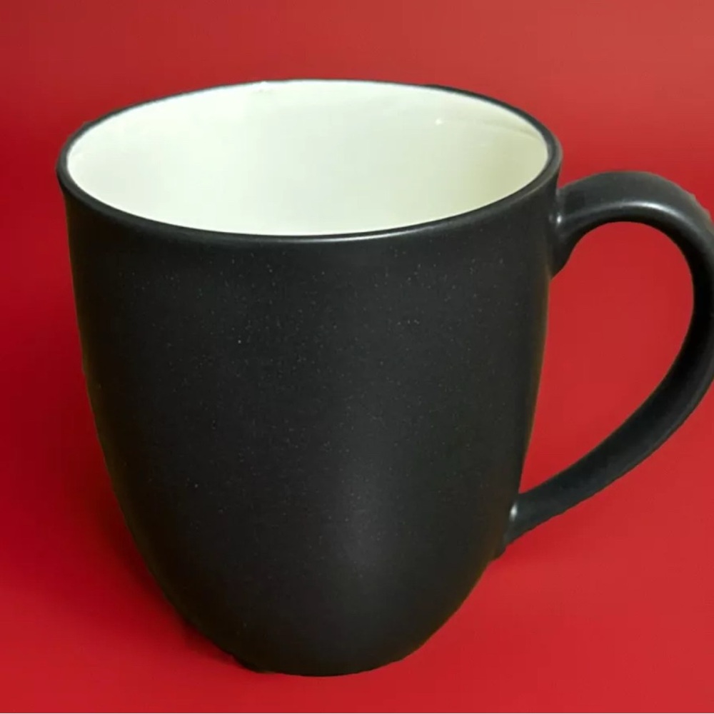 Noritake Stoneware Colorwave graphite mugs set of 6